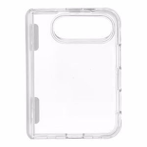 Skaidrus Forcell F-Protect 4sD-i Clear 2.5 mm Premium Hinge dėklas iPhone Duo