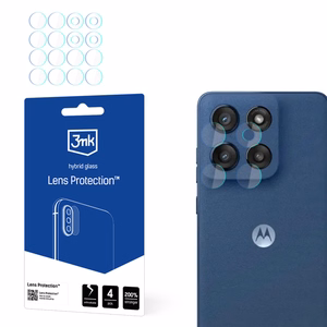 3mk Lens Protection Hybrid Glass for Motorola Edge 60 Stylus Camera Lens