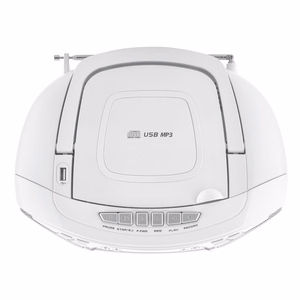 JVC RC-E451W CD grotuvas Nešiojamas kompaktinių diskų grotuvas Balta