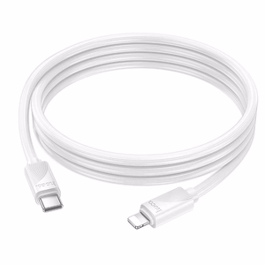 Kabelis USB C į Lightning Hoco PD 27W 1 m X114 baltas