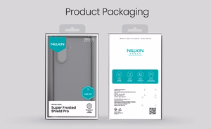 Nillkin Super Frosted Shield Pro dėklas Samsung Galaxy A37 5G pusiau juodas