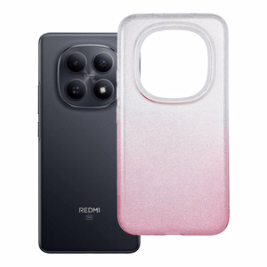 Dėklas for Xiaomi Redmi NOTE 15 PRO PLUS 5G Shining skaidrus rožinis