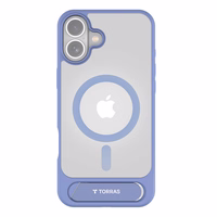 Torras Pstand Series dėklas iPhone 16 (mėlynas)