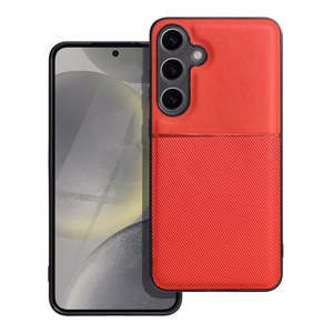 NOBLE dėklas telefonui SAMSUNG S24 Plus raudonas