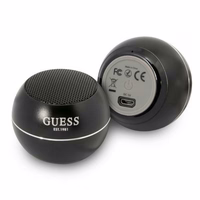 Guess garsiakalbis Bluetooth GUWSALGEKSpeaker mini juodas/juodas