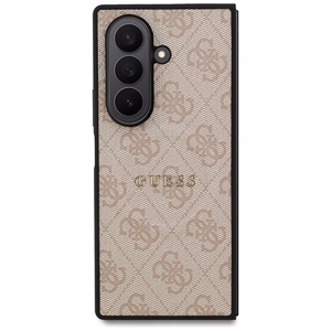 Dėklas telefonui GUESS SAMSUNG Z Fold7 GUHMZFD7P4MSEGCP (Magnētinis 4G PU su dideliu logotipu) rožinis