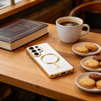 Tech-Protect MagFlex Dėklas for Samsung Galaxy S26 Ultra - skaidrus auksinis