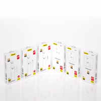 Dudao X14PROL-W1 in-ear ausinės with Lightning connector baltas (X14PROL-W1)