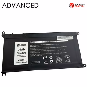 Nešiojamojo kompiuterio baterija DELL WDX0R, 3400mah, Extra Digital Advanced