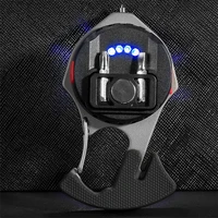 Mini flashlight LED keychain W5143 Type C with 2 screwdriver bits blue