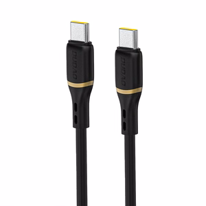 USB kabelis Dudao L25C USB-C to USB-C 60W 1.0m juodas