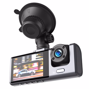 XO kamera automobiliui XJ03 priekinis galinis registratorius FullHD juodas