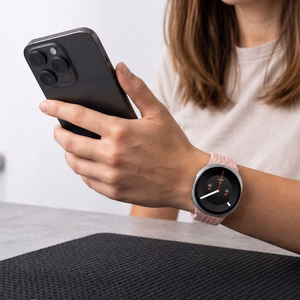 Tech-Protect NylonMag dirželis, skirtas „Samsung Galaxy Watch 40/44/46 mm“ – rožinis
