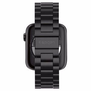 Spigen Modern Fit dirželis Apple Watch 4 / 5 / 6 / 7 / 8 / SE / Ultra (42/44/45/49 mm) – juodas