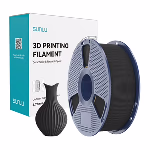 Sunlu PLA Classic juoda gija 1.75mm 1KG