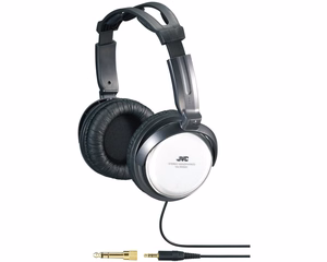 JVC HA-RX500-E laidinės ausinės ant galvos juodos, baltos