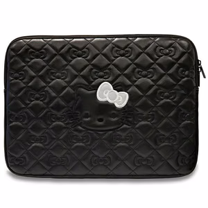 Hello Kitty Zip PU Quilted Bows чехол для ноутбука 14" - чёрный