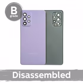 Galinis dangtelis suderinamas su Samsung A528 A52s 5G / Awesome Violet / su objektyvu 100% original (9/10 disassembled)