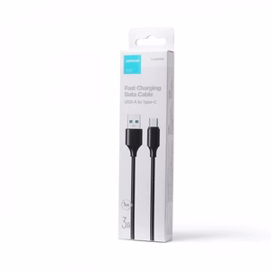 USB laidas Joyroom S-UC027A9, juodas, Type-C, 100 cm (iki 3A)