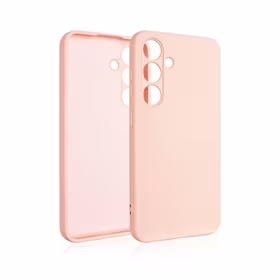 Beline Silikoninis dėklas Samsung S24 S921 rožinis-auksinis
