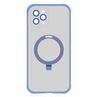 Dėklas telefonui su stovu MagSafe IPhone 11 Pro Max (m) - mėlynas