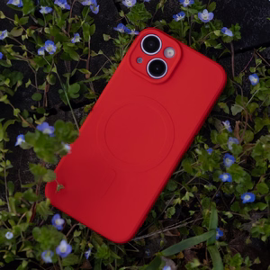 Simple Color Mag dėklas iPhone 17 Pro 6,3" / iPhone 18 Pro 6,3", raudonas