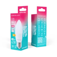Forever Light LED Bulb E27 C37 7.2W 840lm 4000K class E
