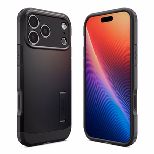 Spigen Tough Armor "T" MagSafe dėklas telefonui iPhone 17 Pro - juodas