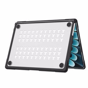 Tech-Protect Velar Case for MacBook Air 13" 2023 / 2024 / 2025 / 2026 - Transparent Black