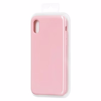 Dėklas SILICONE IPHONE XS MAX rožinis