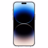 Rifle Paper Clear - dėklas iPhone 14 Pro Max (Garden Party mėlynas)