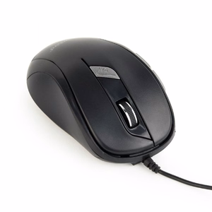 Gembird MUS-6B-01 kompiuterio pelė Abiems rankoms USB A tipo Optinis 1600 DPI
