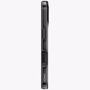 Uniq Clario Magclick įkrovimo dėklas telefonui iPhone 17 – juodas