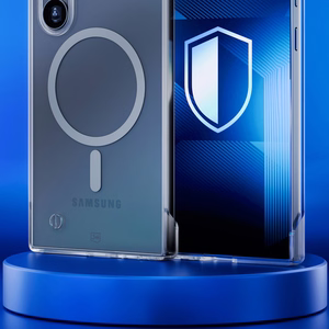 3mk Just20g MagCase dėklas telefonui Samsung Galaxy S25 Ultra - skaidrus