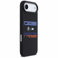 BMW M Silicon Horizontal Line MagSafe deklas iPhone Air - juodas