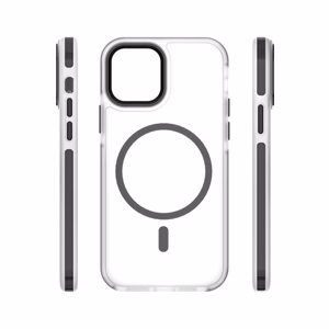 Etteri Icy Mag magnetinis dėklas telefonui iPhone 12 / 12 Pro 6,1'' juodas