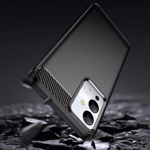 Karbono dėklas telefonui Infinix Note 12i (m) - juodas