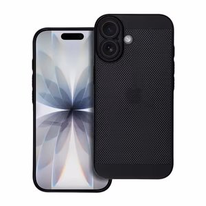 BREEZY dėklas telefonui IPHONE 17 juodas