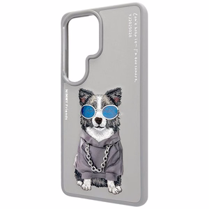 Nimmy Glasses Cool Dog dėklas Samsung Galaxy S26 Ultra pilkas