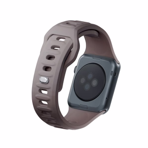 42/44/45/46/49 mm Taupe (big) - 3mk Silicone Watch Strap for Apple