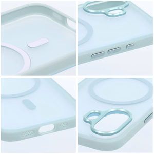 Case for iPhone 17 Flexline Mag Cover compatible with MagSafe green