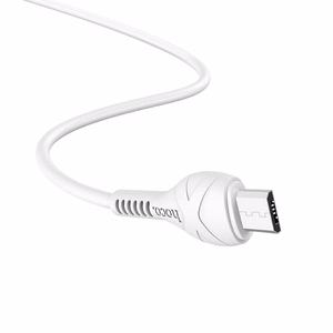 USB kabelis Hoco X37 Cool Power microUSB 1.0m baltas