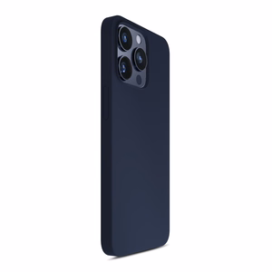 3mk Silicone dėklas telefonui iPhone 16 Pro - tamsiai mėlynas