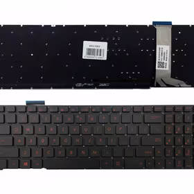 Klaviatūra ASUS: G551, G551J, G552 su pašvietimu