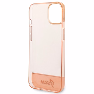 Guess GUHCP14MHGCOP iPhone 14 Plus 6.7 "rožinis/rožinis kietas dėklas Translucent