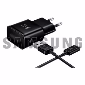 Įkroviklis Samsung TA200NBE juodas 15W (No Package) + Type-C laidas / 100% Genuine /