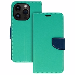 Fancy dėklas telefonui Samsung Galaxy S21 Plus mėtų-tamsiai mėlynas