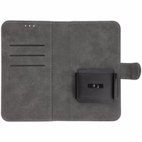 Wonder Common universalus knyginis dėklas (XL) Samsung A12/A13 4G/A34 5G/A02S/Xiaomi Redmi 12 4G/12C/Note 12 4G juodas