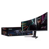 GIGABYTE AORUS CO49DQ kompiuterio monitorius 124,5 cm (49") 5120 x 1440 pikseliai DQHD OLED Juoda