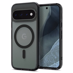 Spigen Ultra Hybrid Mag MagSafe dėklas Google Pixel 11 Pro – juodas ir pilkas
